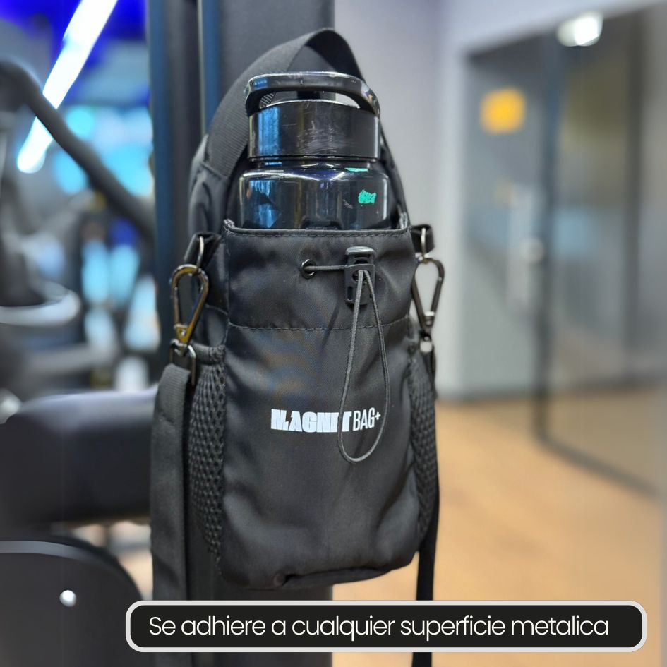 MAGNET 🧲 BAG+® - El bolso magnético que transforma cualquier maquina de entrenamiento en tu soporte de hidratación y objetos personales! 🎒💪🏻