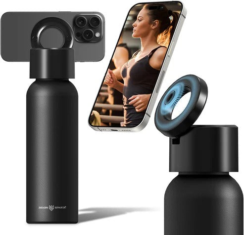 TERMO MAGNETICO MagHydra™ - El único termo 2 en 1 para tu bebida y tu teléfono