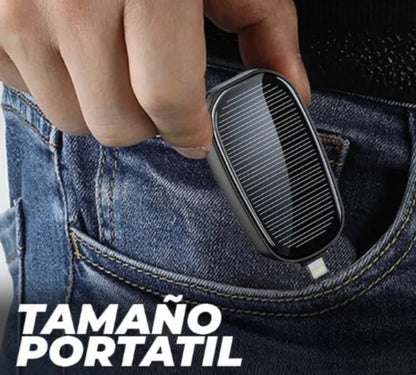 ⚡Mini-PowerKey®   Nunca más te quedes sin batería..  CARGADOR SOLAR PORTATIL TIPO - C🔋